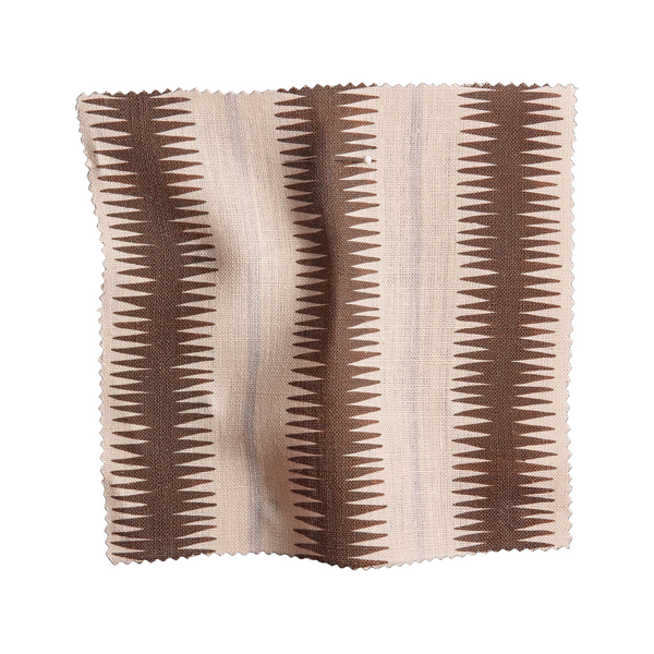 Squiggle Fabric -  Espresso