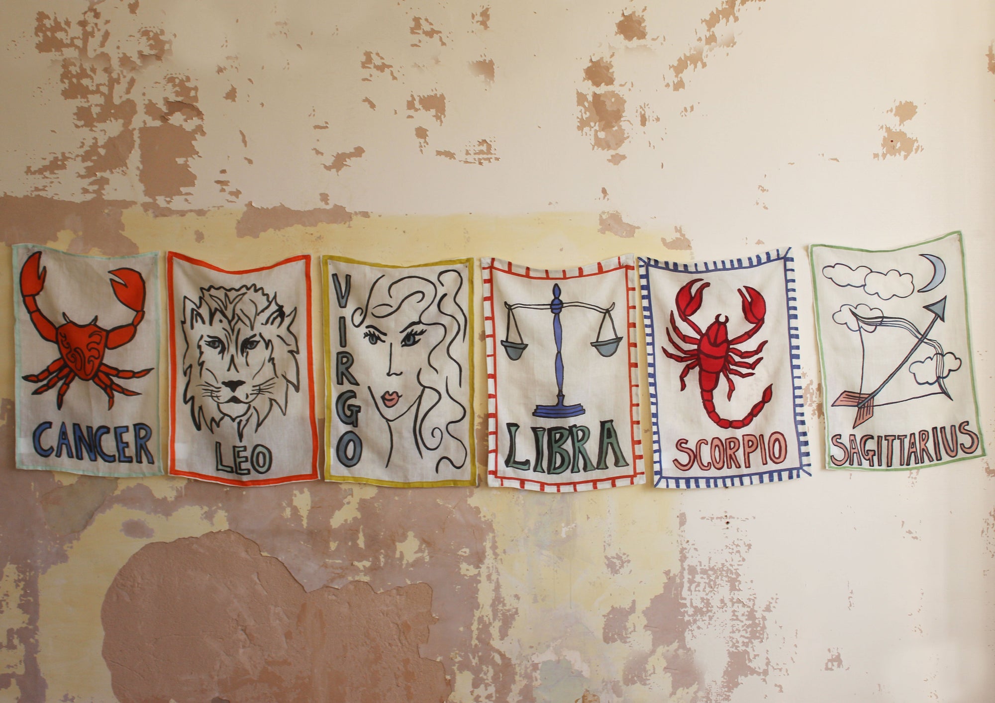 Sagittarius Tea Towel