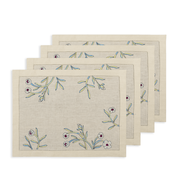 Watercolor Bloom - Placemat (Set of 4)