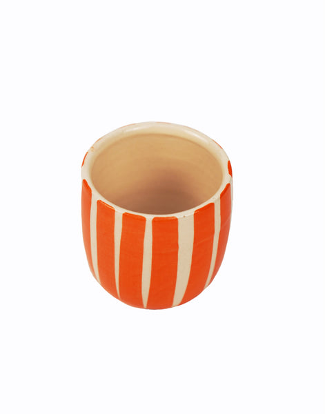 Moroccan Handmade Striped Espresso Cup