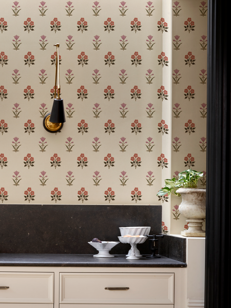 Sultana Wallpaper - Rose