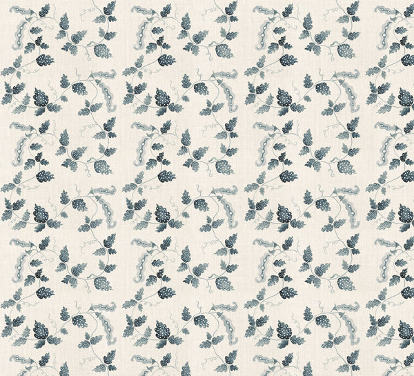 Sweetest Pea Fabric -  Indigo