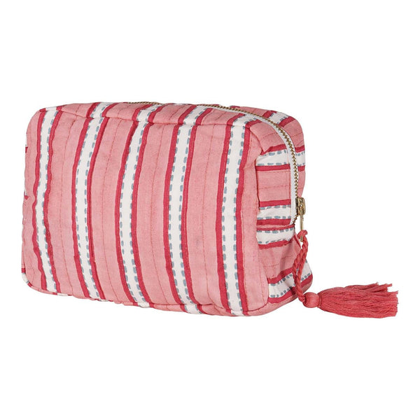 Block printed Saanjh Vanity Pouch