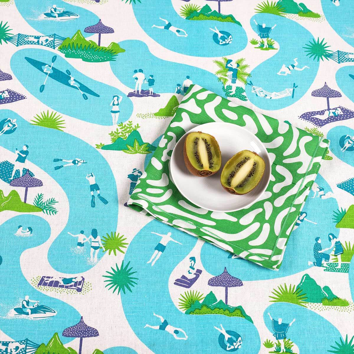 Resort Life Table Cloth