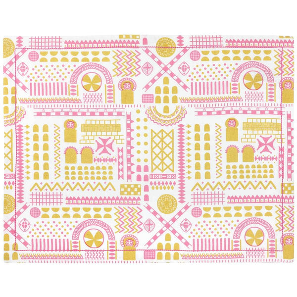 White Stone Symbol Placemats - Set of 2