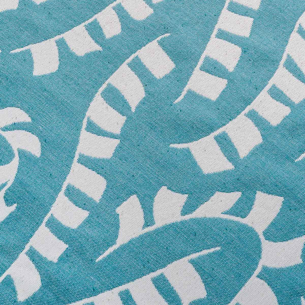 Teal Prayer Flag Fabric