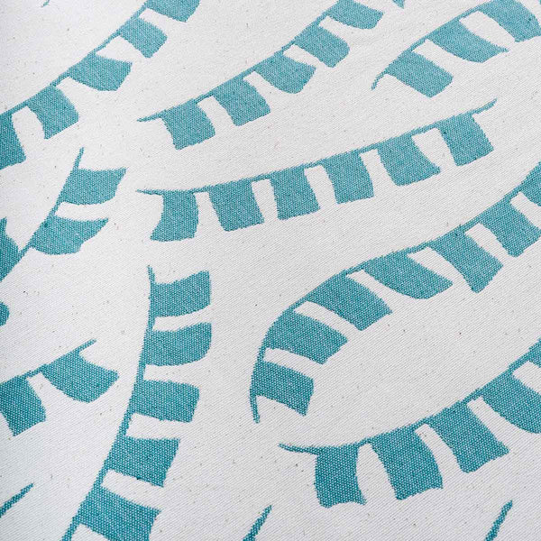 Teal Prayer Flag Fabric