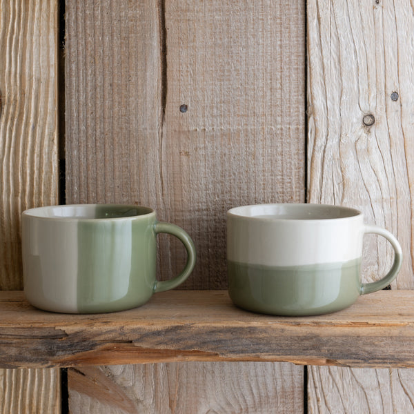 Rue Mug - Sage Green - Large (Set of 2)