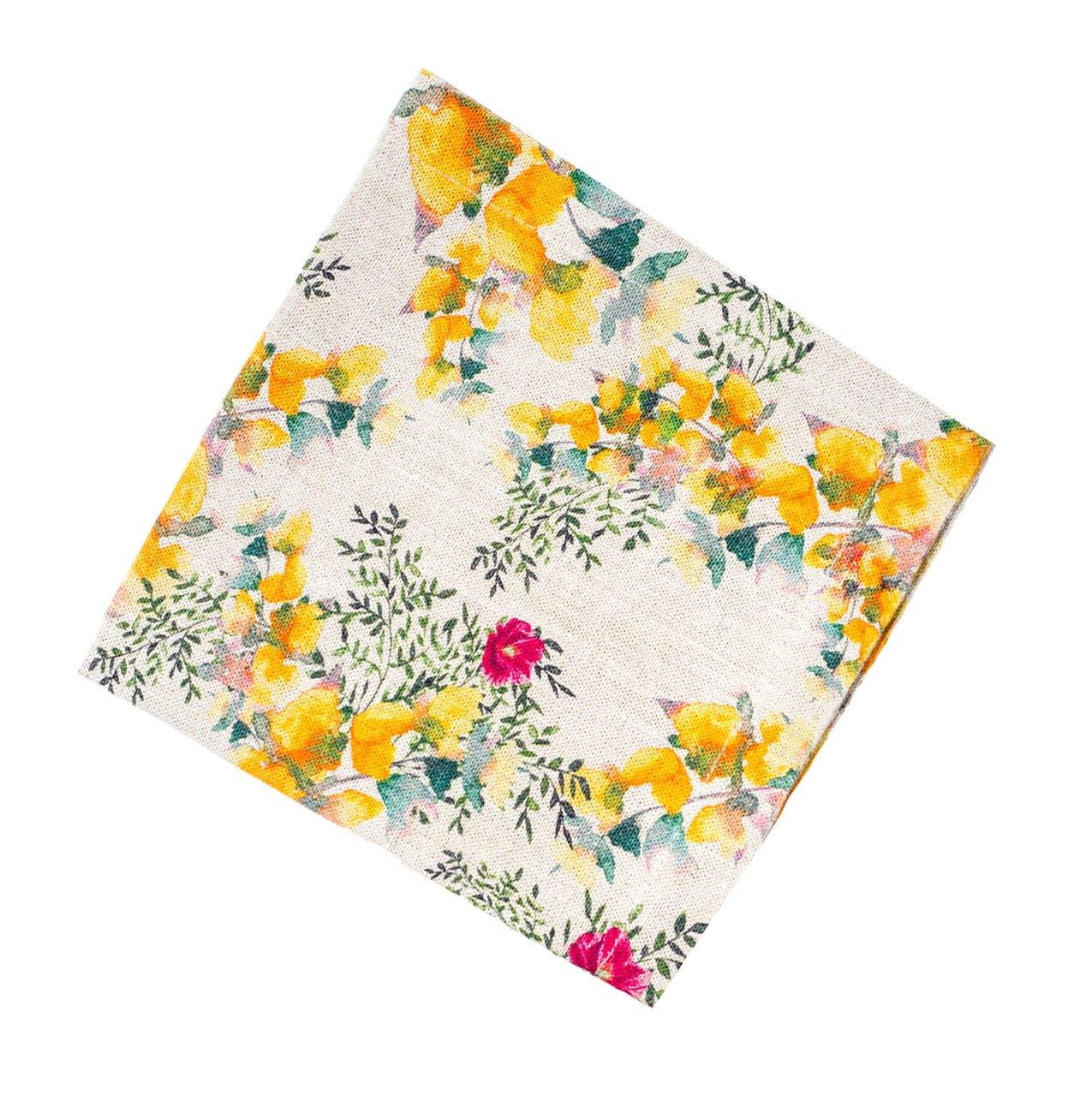 Organic Linen Napkins in Saint Valentine - Sophie Williamson Fabrics