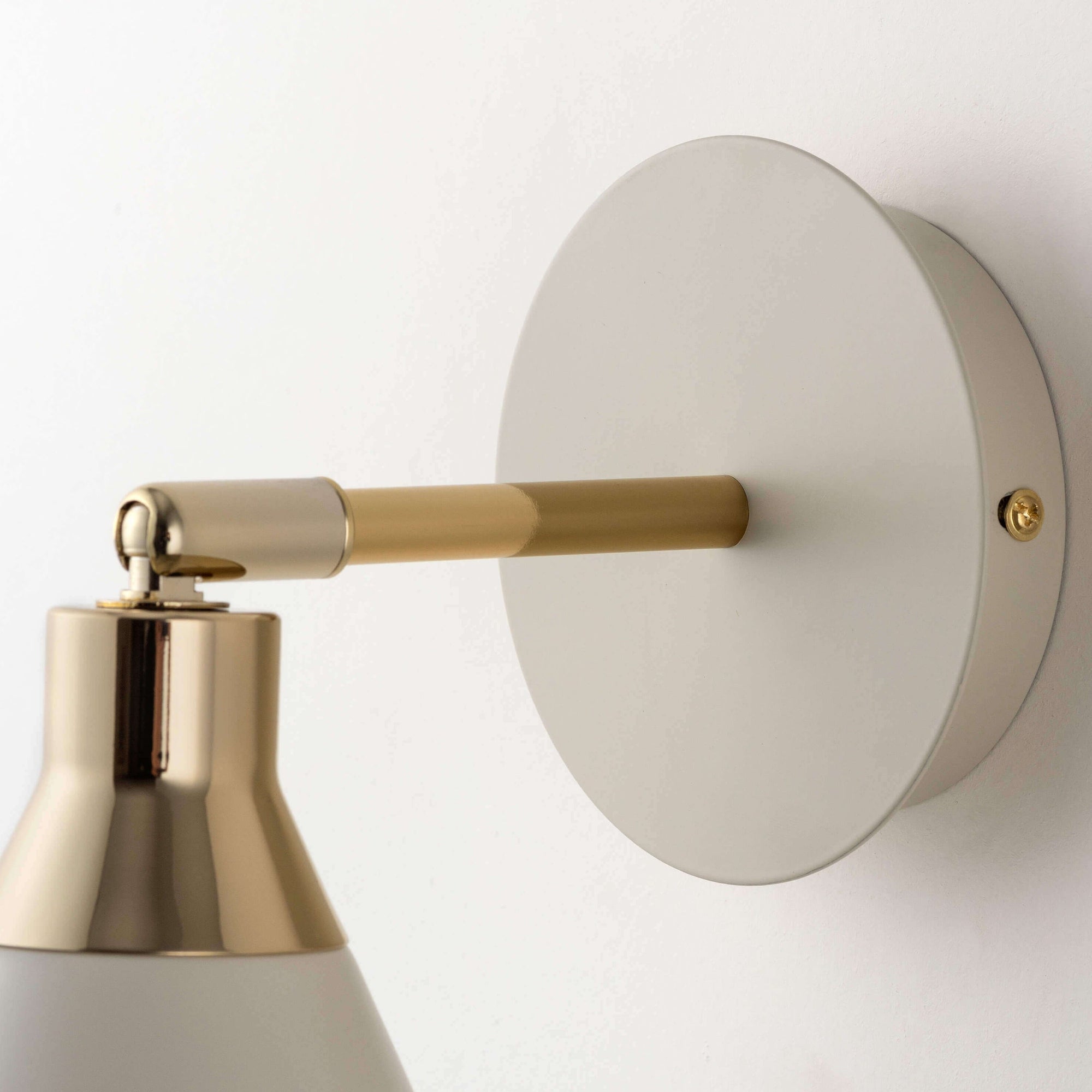 Sand cone wall light