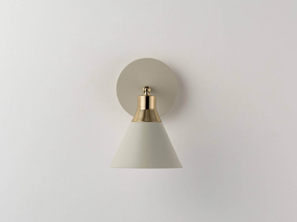 Sand Cone Wall Light