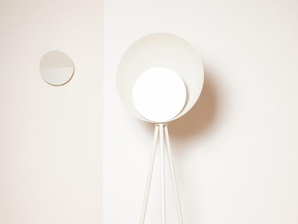 Sand diffuser wall light