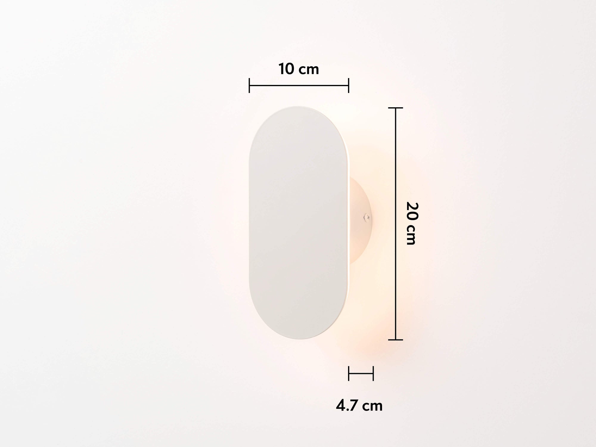 Sand mini diffuser wall light