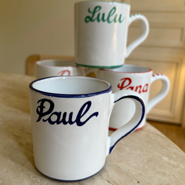 Personalised Mug - La Famiglia – Italian Handcrafted Ceramic