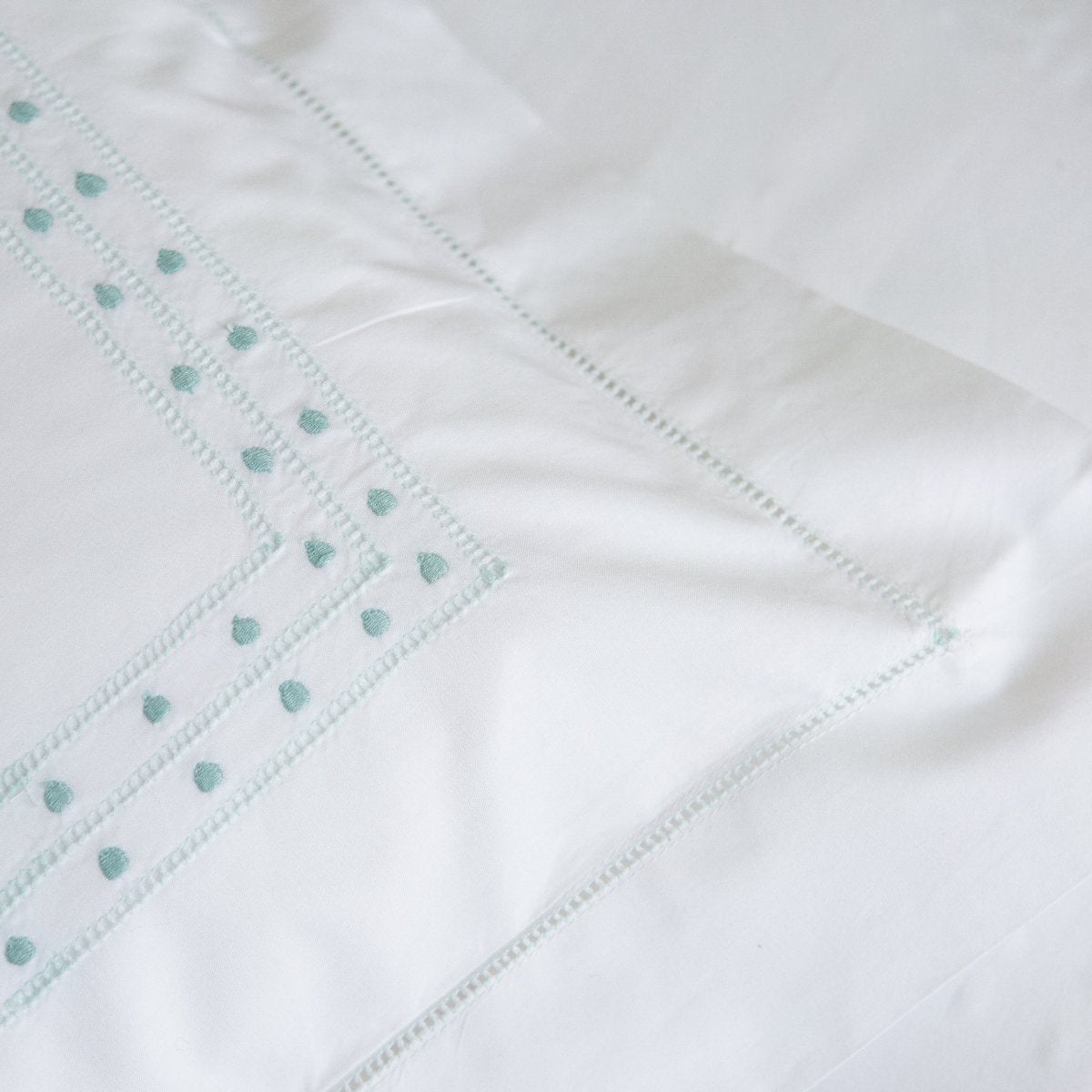 Duck Egg Matilda Super King Pillowcase
