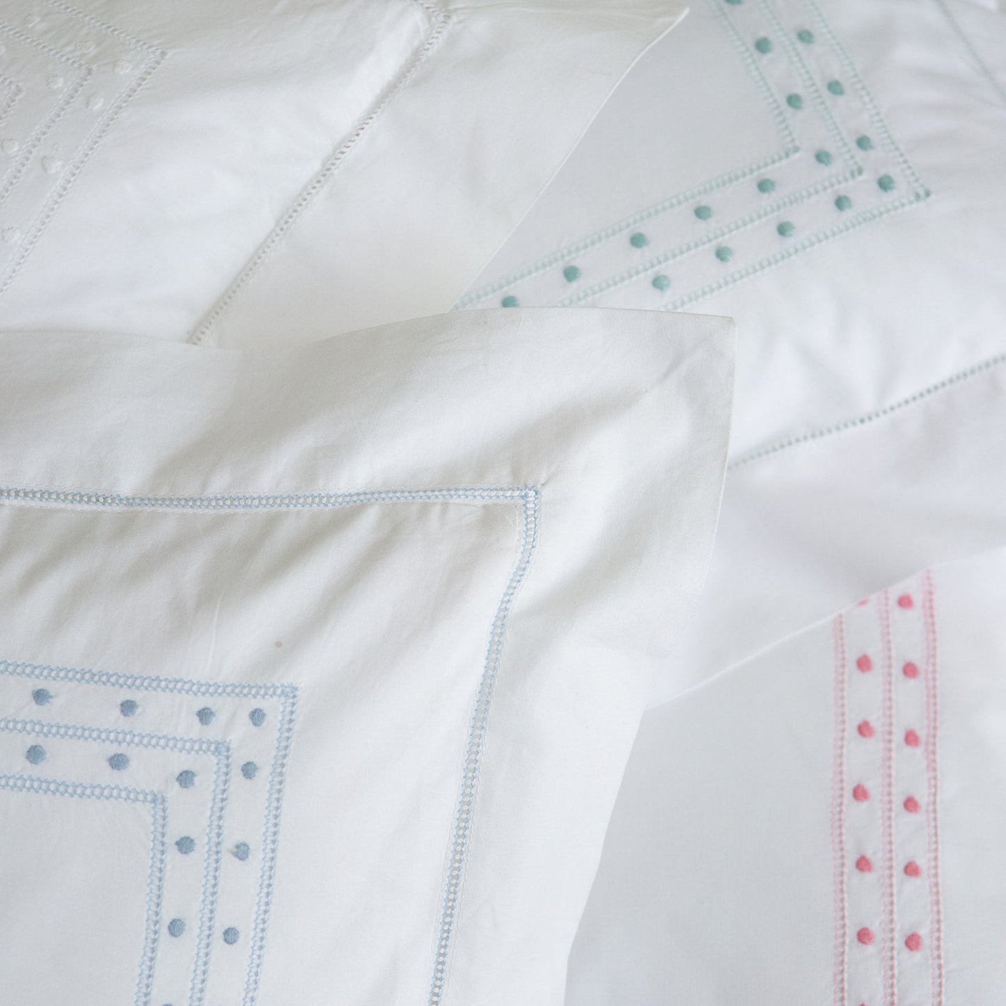 Pink Matilda Square Pillowcase