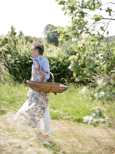 Cutting Garden Medley Linen Apron