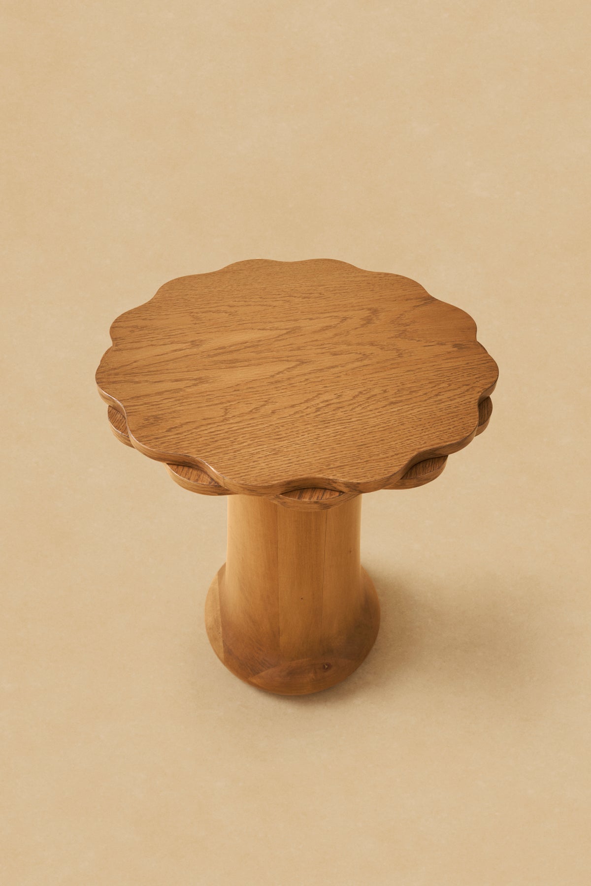 Scallop Side Table