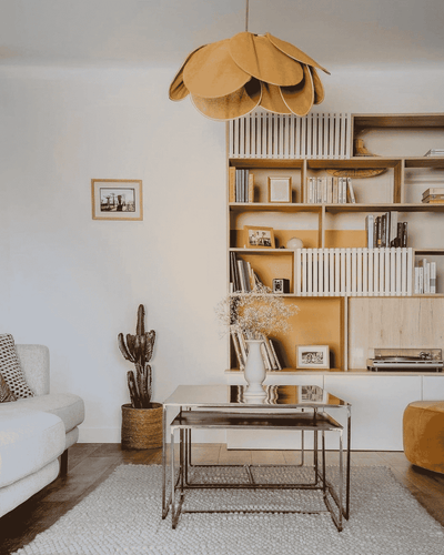 The Original Pendant Petal Light - Medium cumin