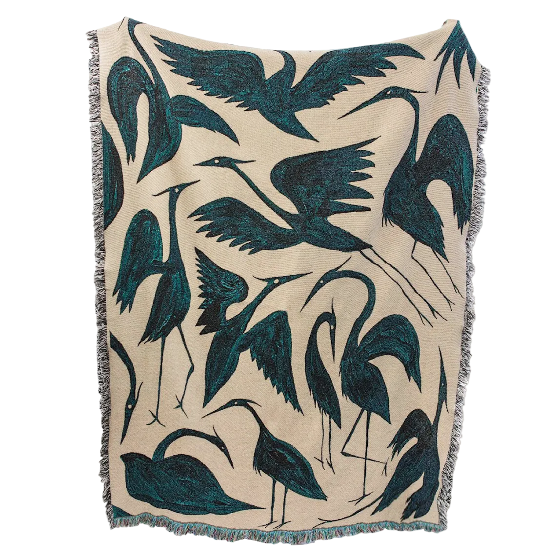 Herons Original - Recycled Cotton Woven Throw