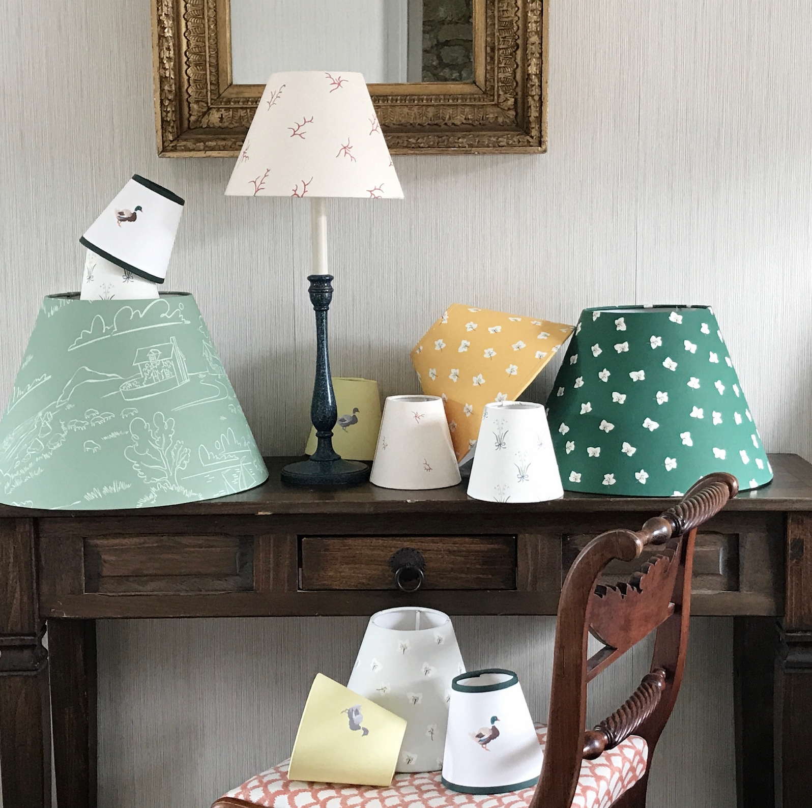 5” Candle Clip Lampshade Ducks In A Row – BLYTHE