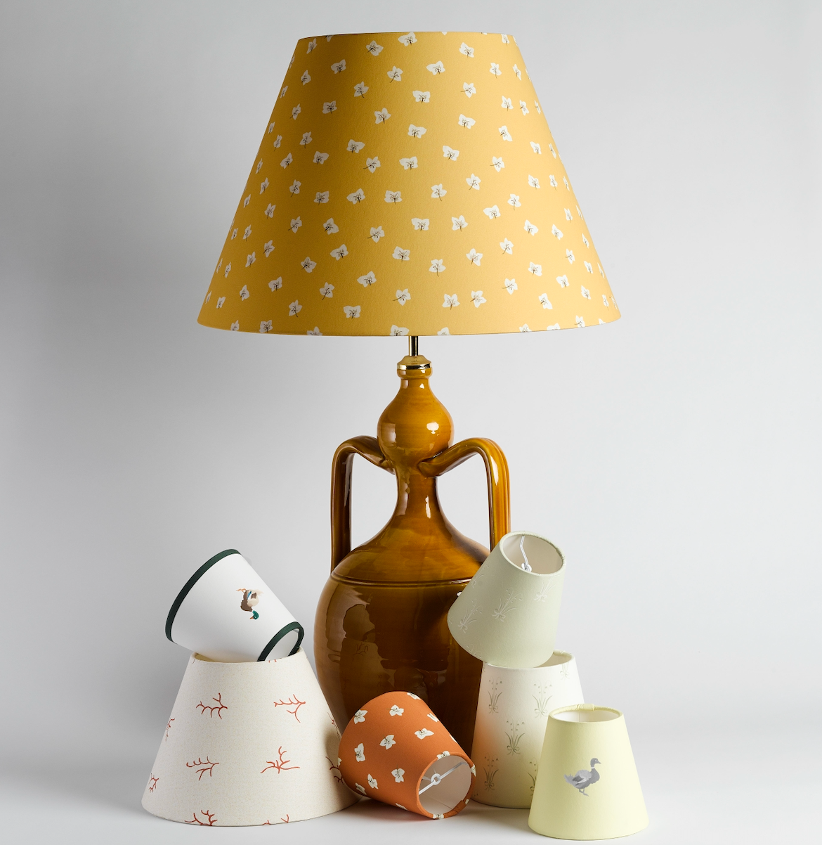 20” Empire Lampshade All Year Hellebores – SOANE