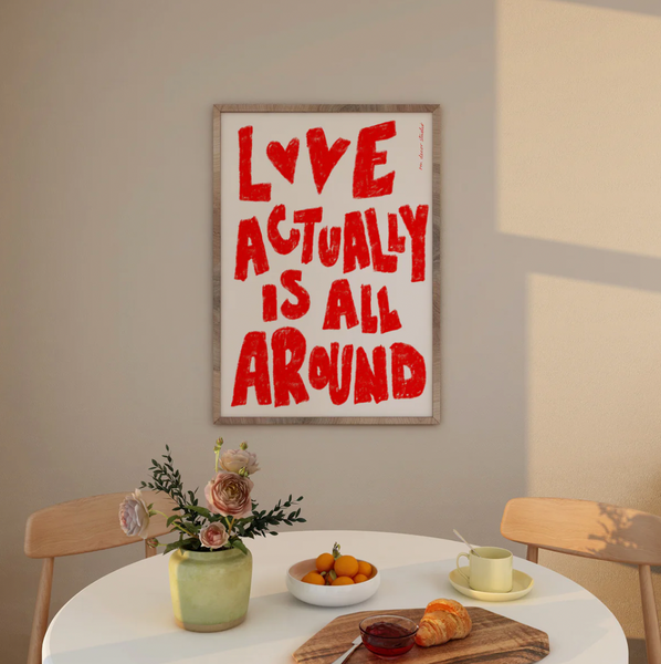 Love Actually is All Around DIGITAL DOWNLOAD (Red)