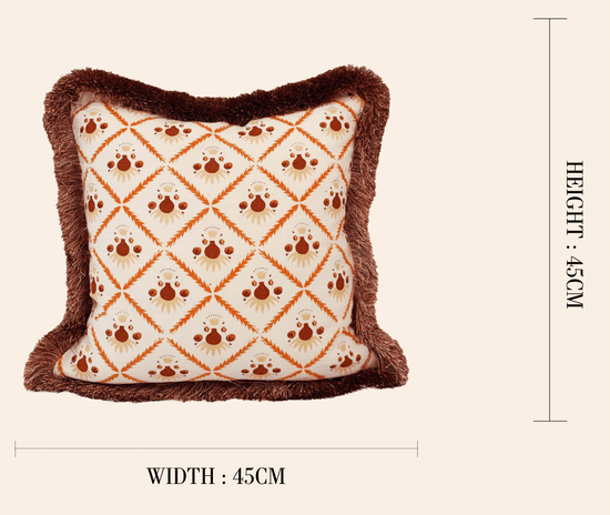 Pome Cushion, Dusky Pink