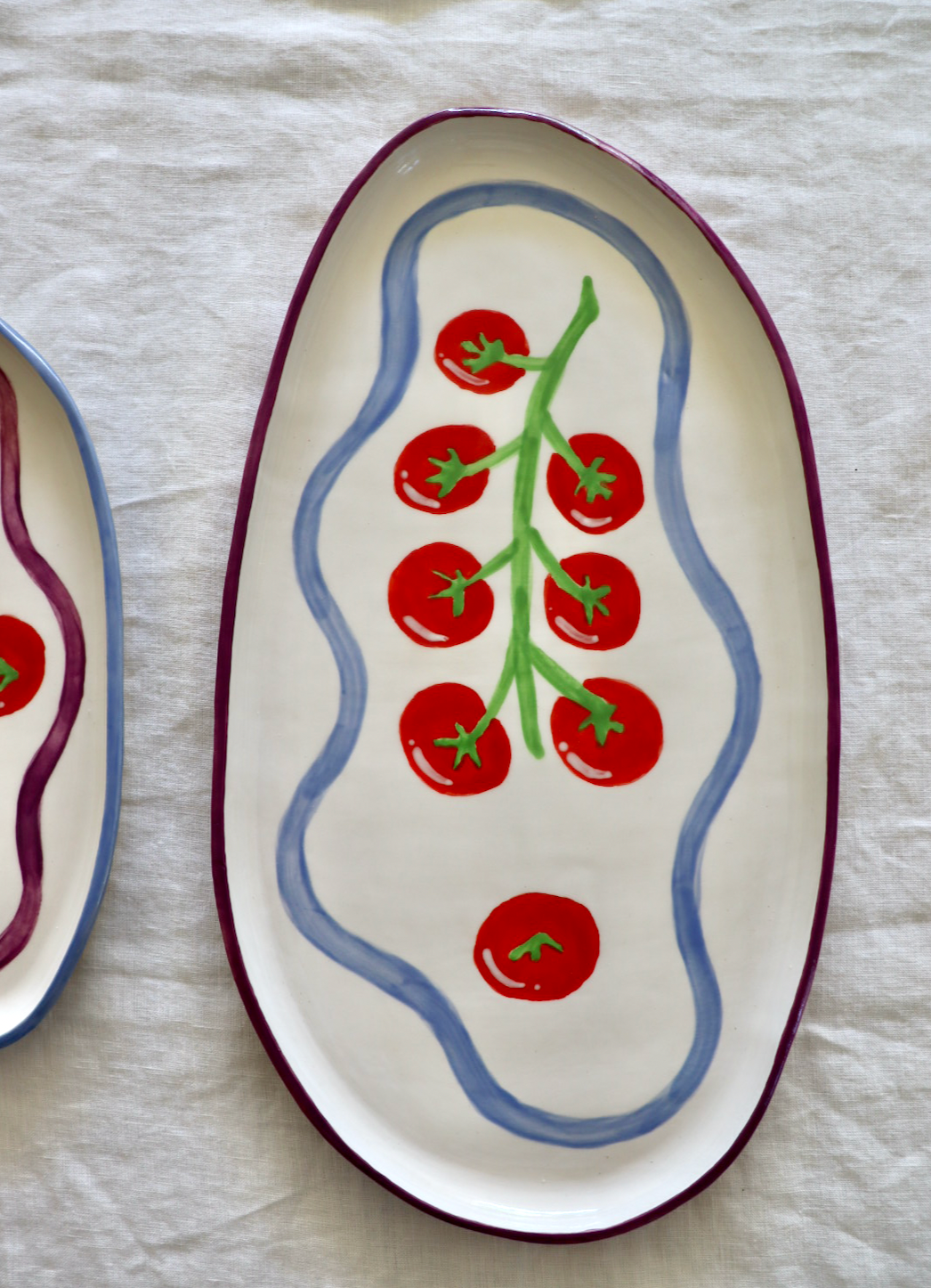 Tomato Vine Platter (Purple)