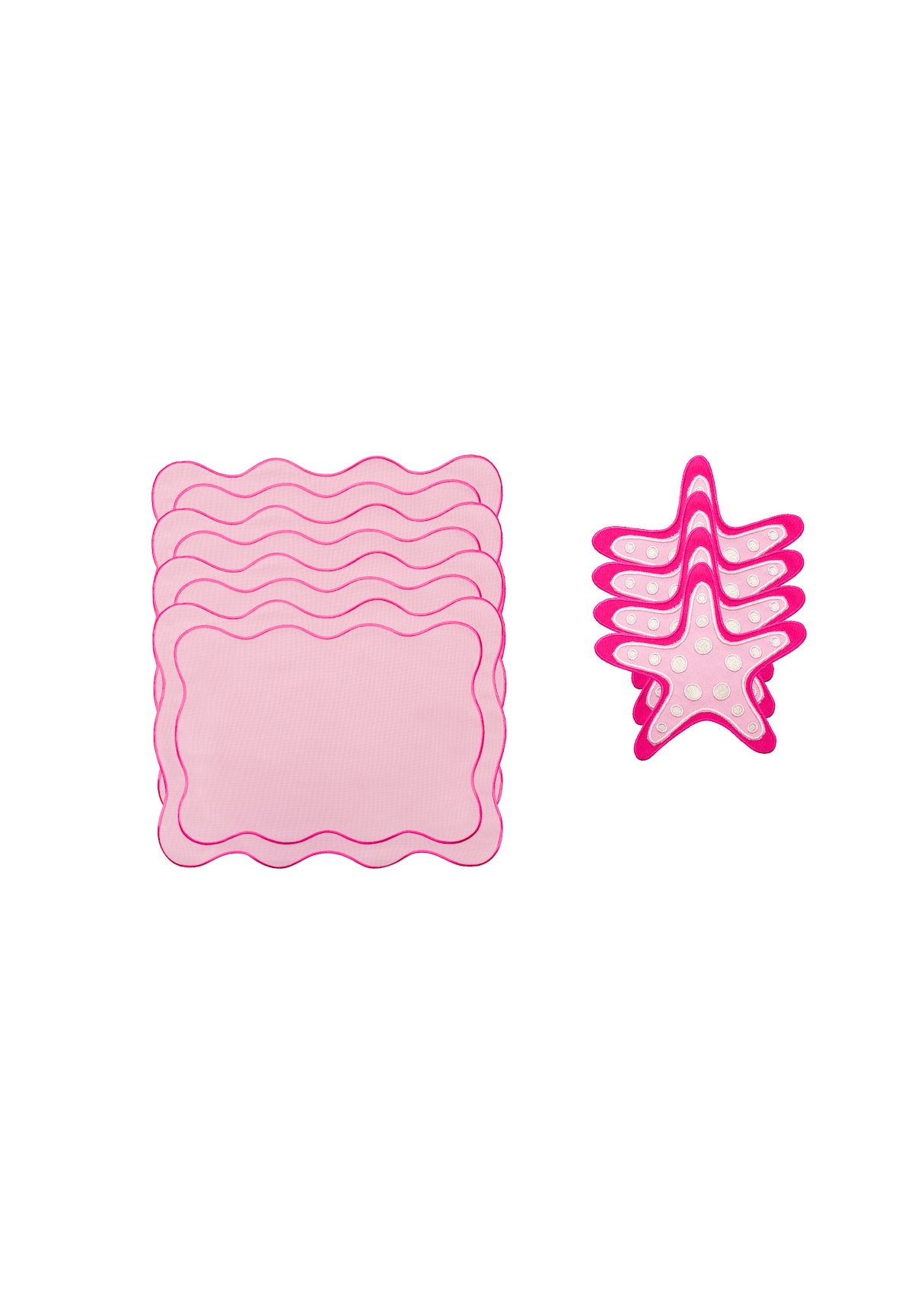 Etoile Set (4 Placemats & 4 Coasters)
