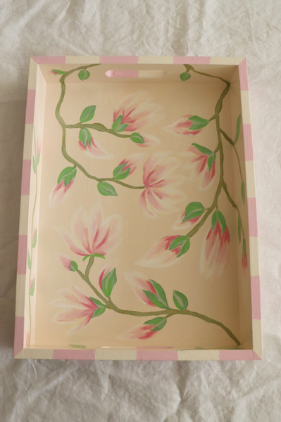 Pink Magnolia Tray (Large)