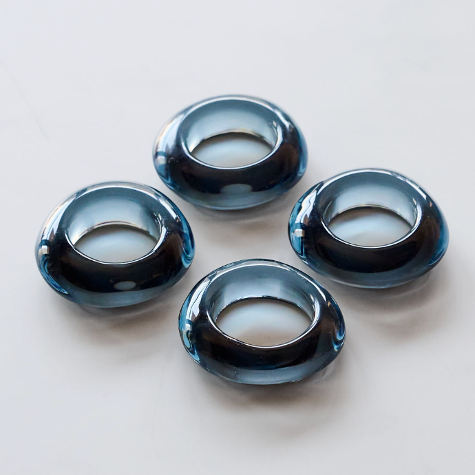 Slate Grey Napkin Rings