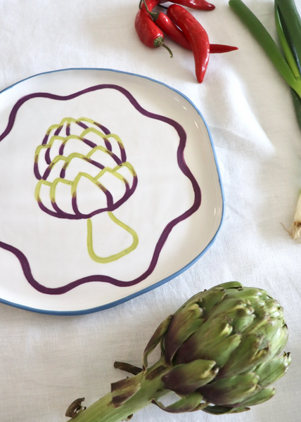 Artichoke Plate (Abstract)