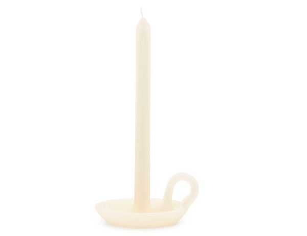 Tall Cream Candle