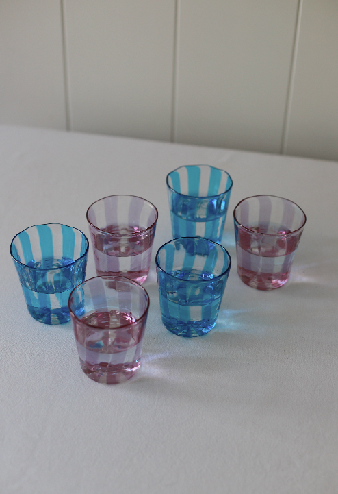 The Giorgio Tumbler in Amethyst, Set of Four