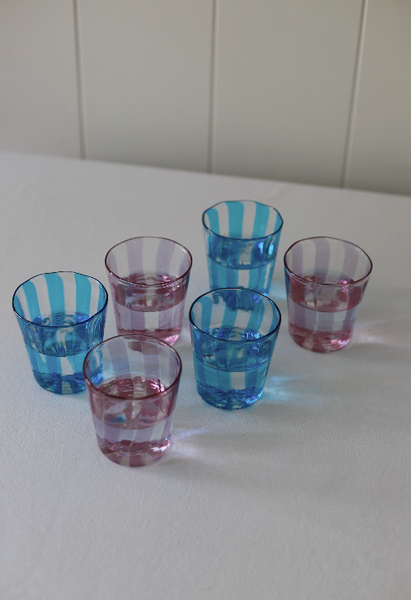 The Giorgio Tumbler in Amethyst, Set of Four