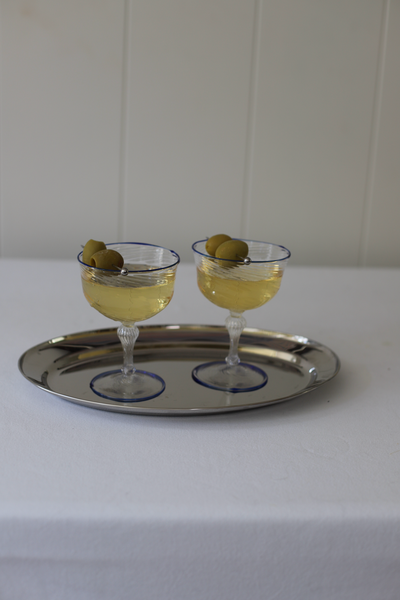 The Dido Coupe in Blue, Set of Two