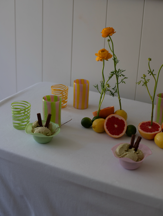 The Kiki Tumbler in Green, Set of Four