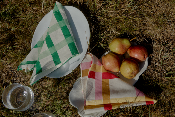 Battenburg Napkins (Set of Four)