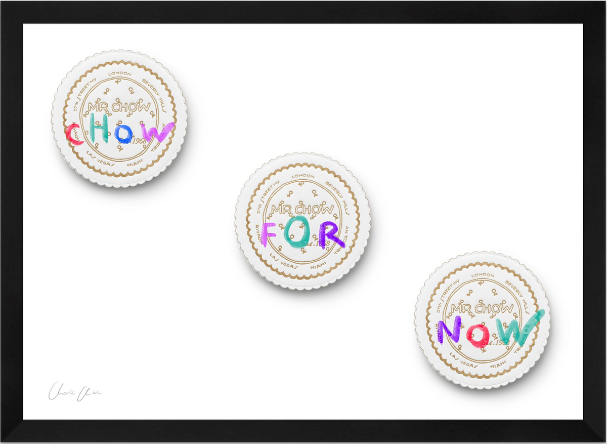 Coaster at Mr Chow Print