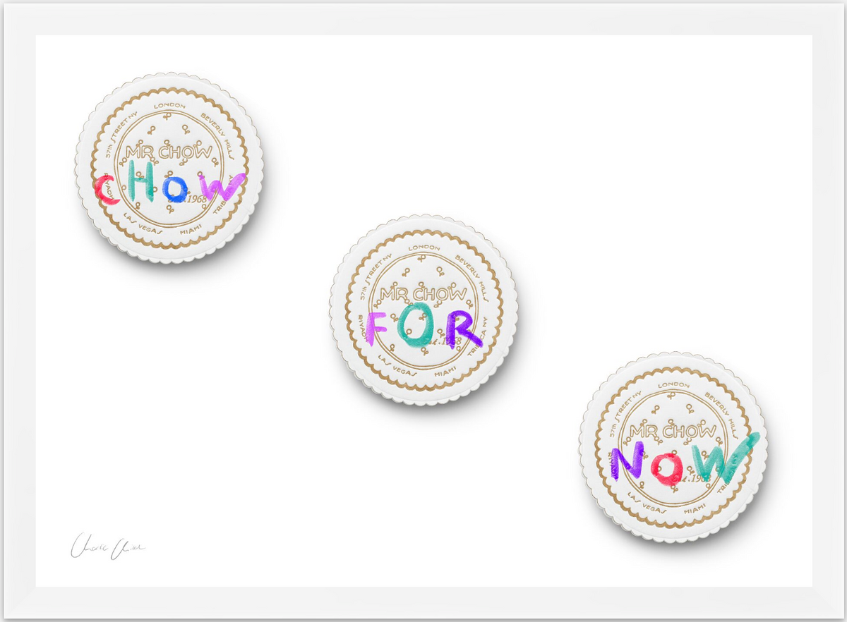Coaster at Mr Chow Print