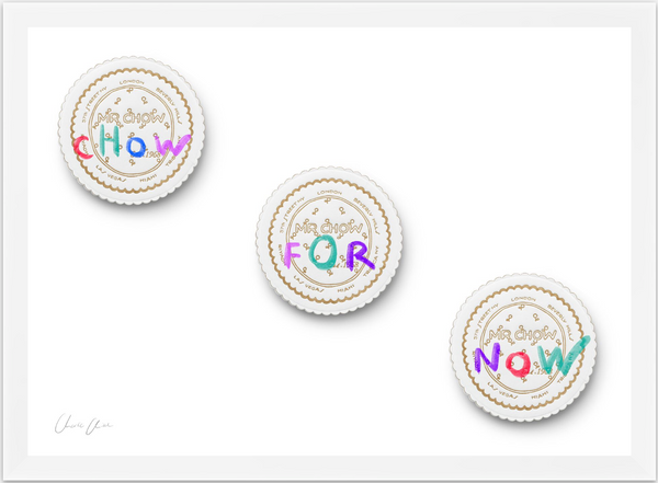 Coaster at Mr Chow Print