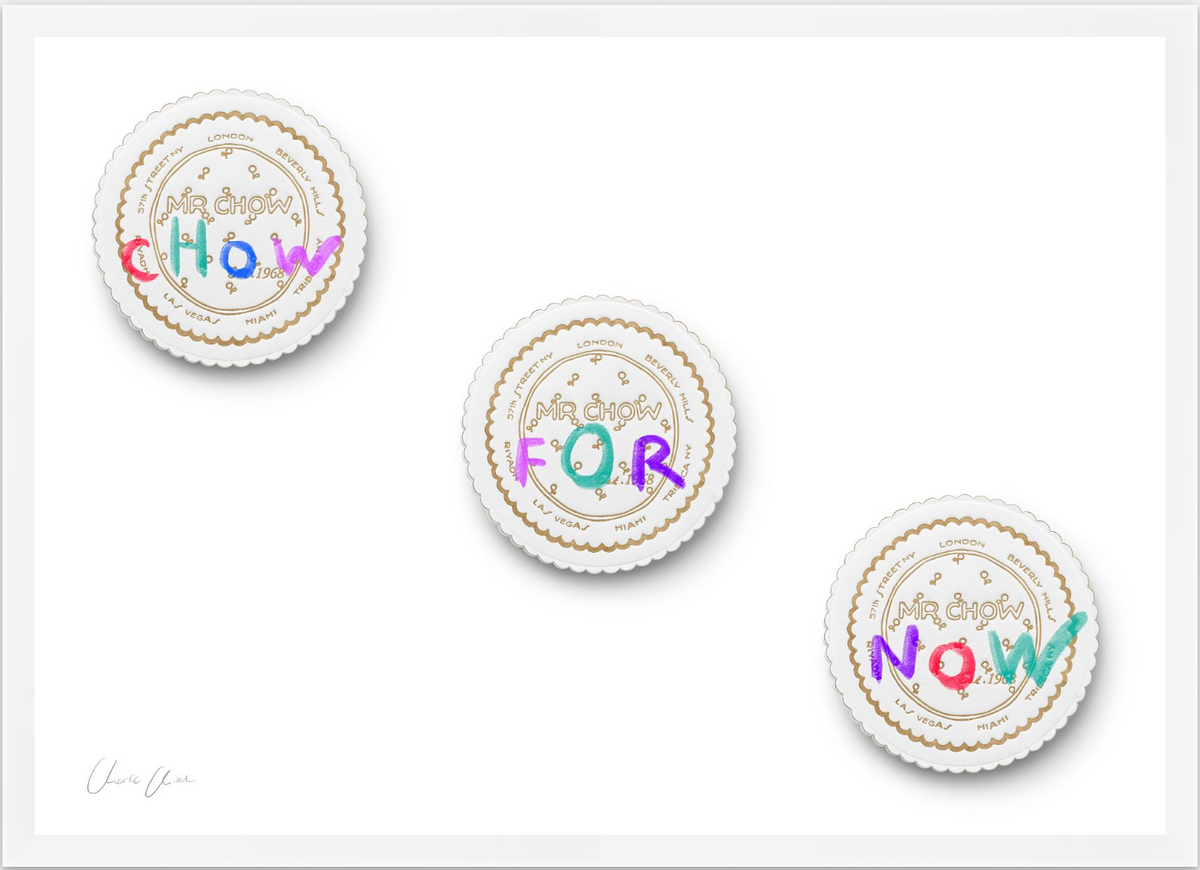 Coaster at Mr Chow Print