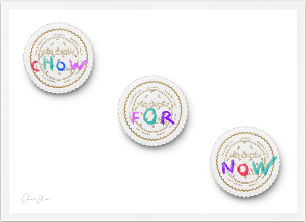 Coaster at Mr Chow Print