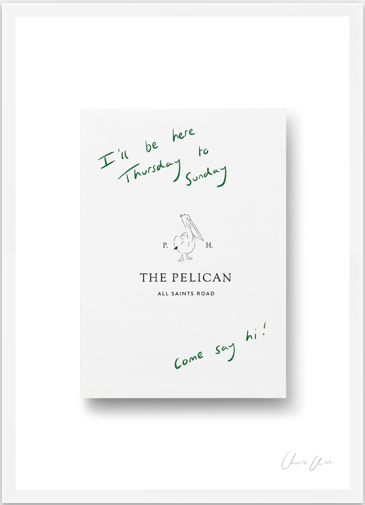 Card at The Pelican Print