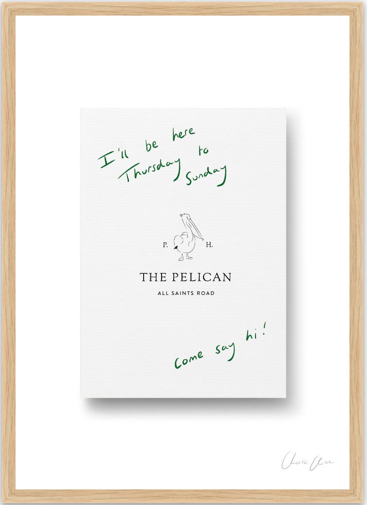 Card at The Pelican Print