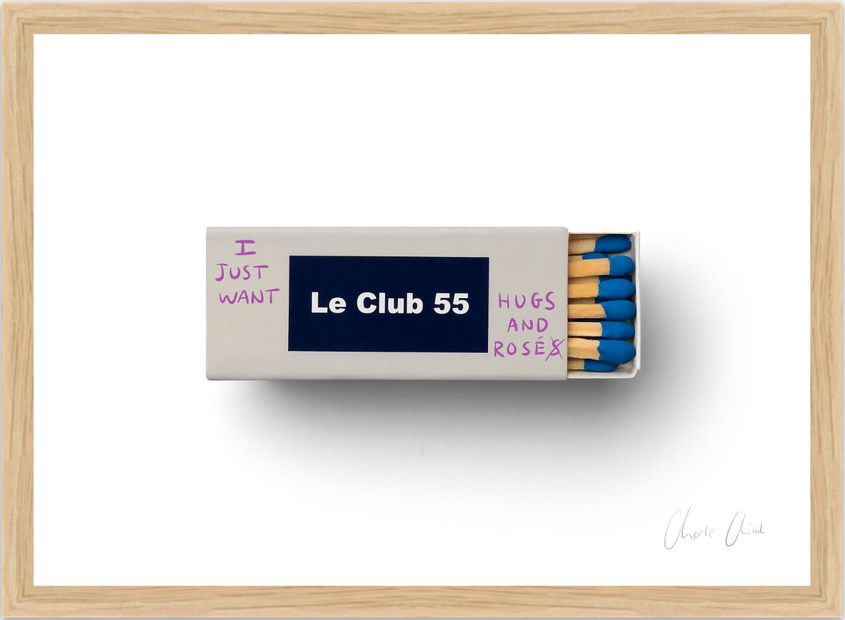Matchbox at Le Club 55 Print