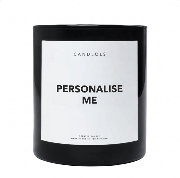 Personalised Candle, Luxury Scented Candle