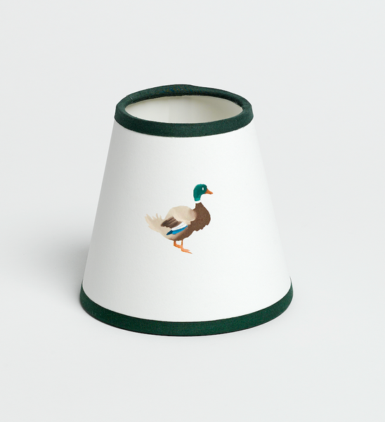 5” Candle Clip Lampshade Ducks In A Row – CLASSIC