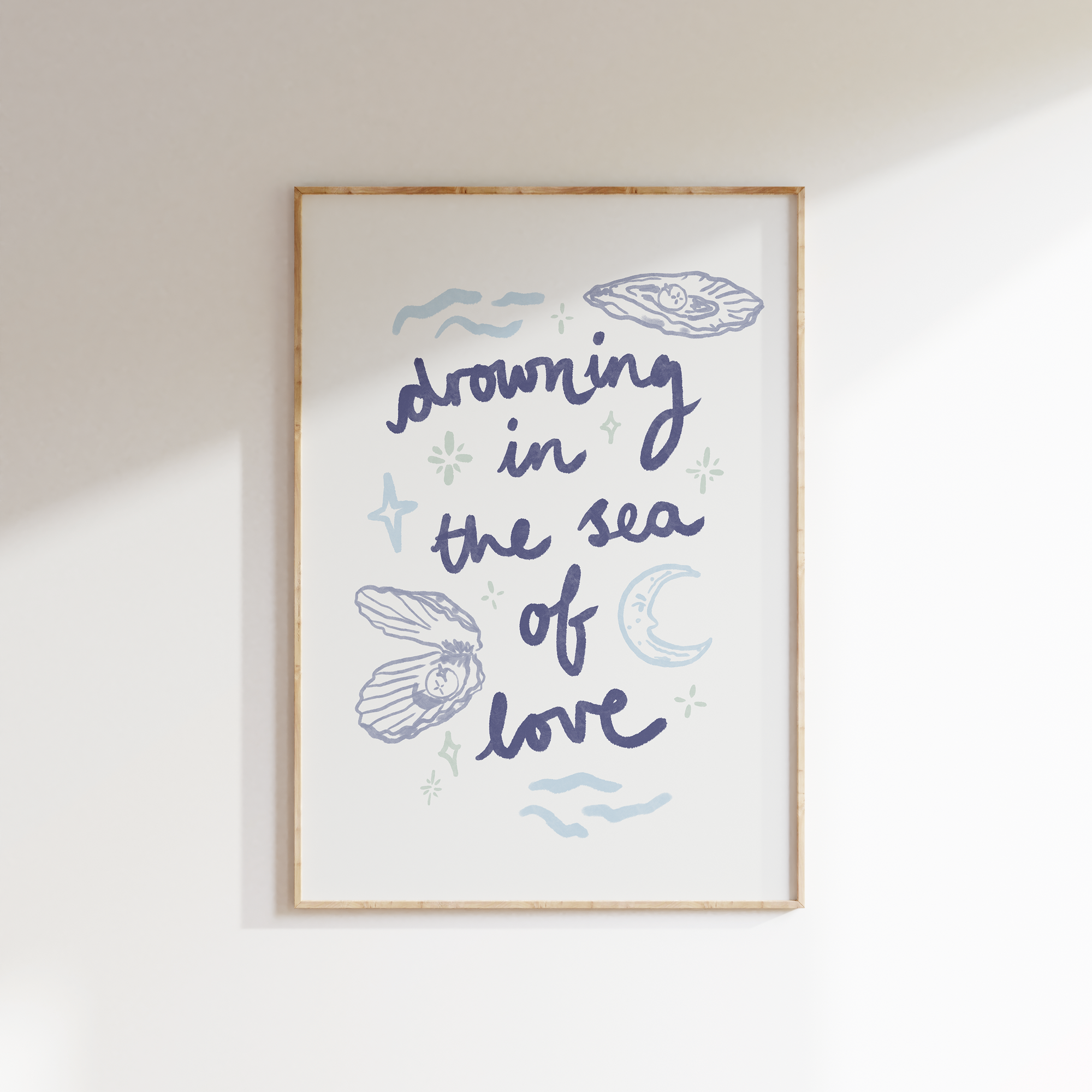 Drowning In The Sea Of Love Print